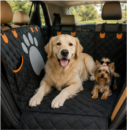 PawRide ,El asiento trasero, a prueba de perros